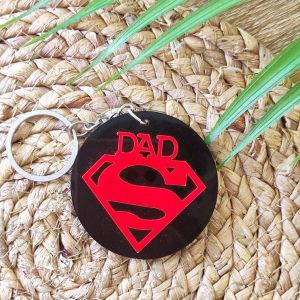 Μπρελόκ Plexiglass Super Dad