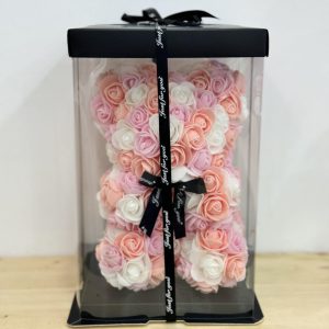 Rose Bear Πολύχρωμο 26εκ. HOT SALE!