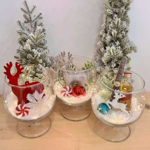 Handmade Christmas Γυάλα Φωτιζόμενη