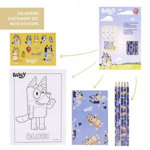 Σούπερ Σετ Χρωματισμού με 16 Είδη Γραφής BLUEY