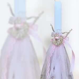 Handmade Λαμπάδα Μπαλαρίνα
