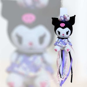 Handmade Λαμπάδα Kuromi