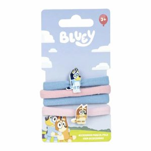 Αξεσουάρ για τα Μαλλιά 4τμχ Λαστιχάκια BLUEY