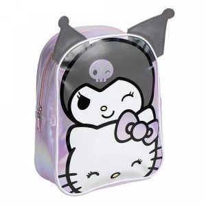 Premium Τσάντα Πλάτης Kuromi & Hello Kitty