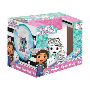 Κούπα Gabby's Dollhouse “Βάψε τη δική σου κούπα"