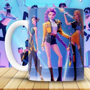 K-POP κούπα Demon Hunters μπλε