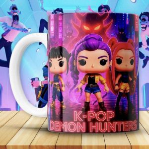 K-POP κούπα Demon Hunters κόκκινη