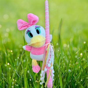Λαμπάδα Daisy με Λούτρινο 18εκ.